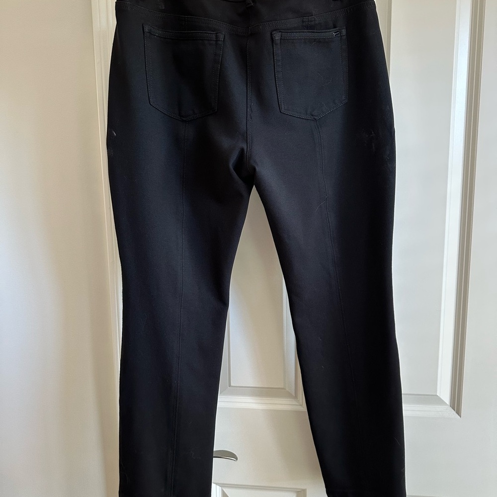 White House Black Market Classic Black Women's Straight Leg Pants - Picture 2 of 3